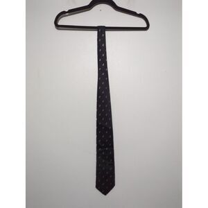 Diane Katzman Real Men Wear Pink Breast Cancer Awareness Silk Tie Black Pink‎